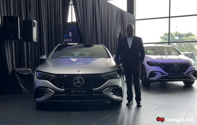 Mercedes-Benz EQE 350 Plus EA AMG launch msia