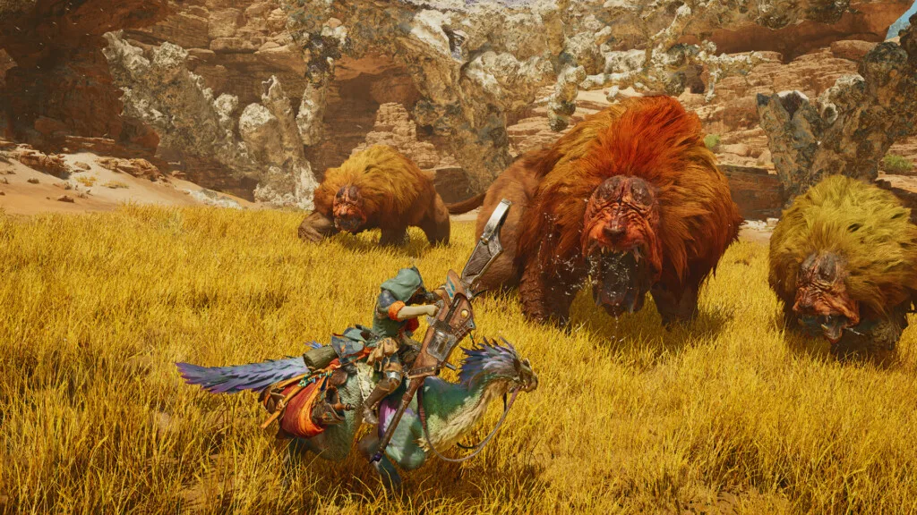Monster Hunter Wilds Seikret weapon swap