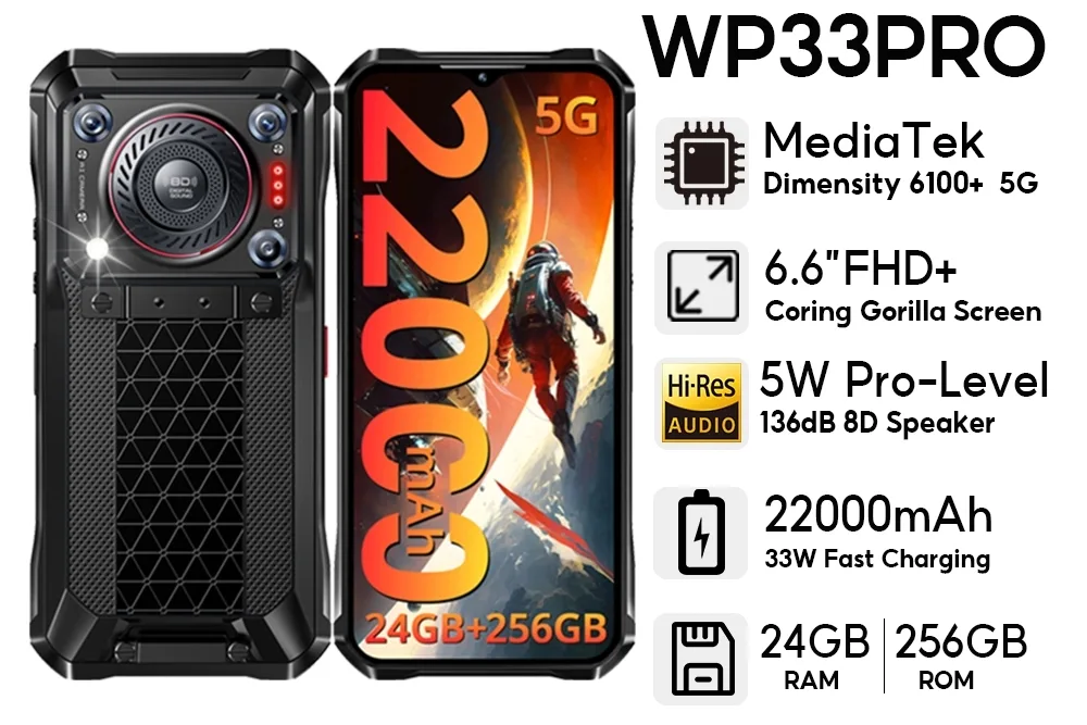 Oukitel WP33 Pro specs