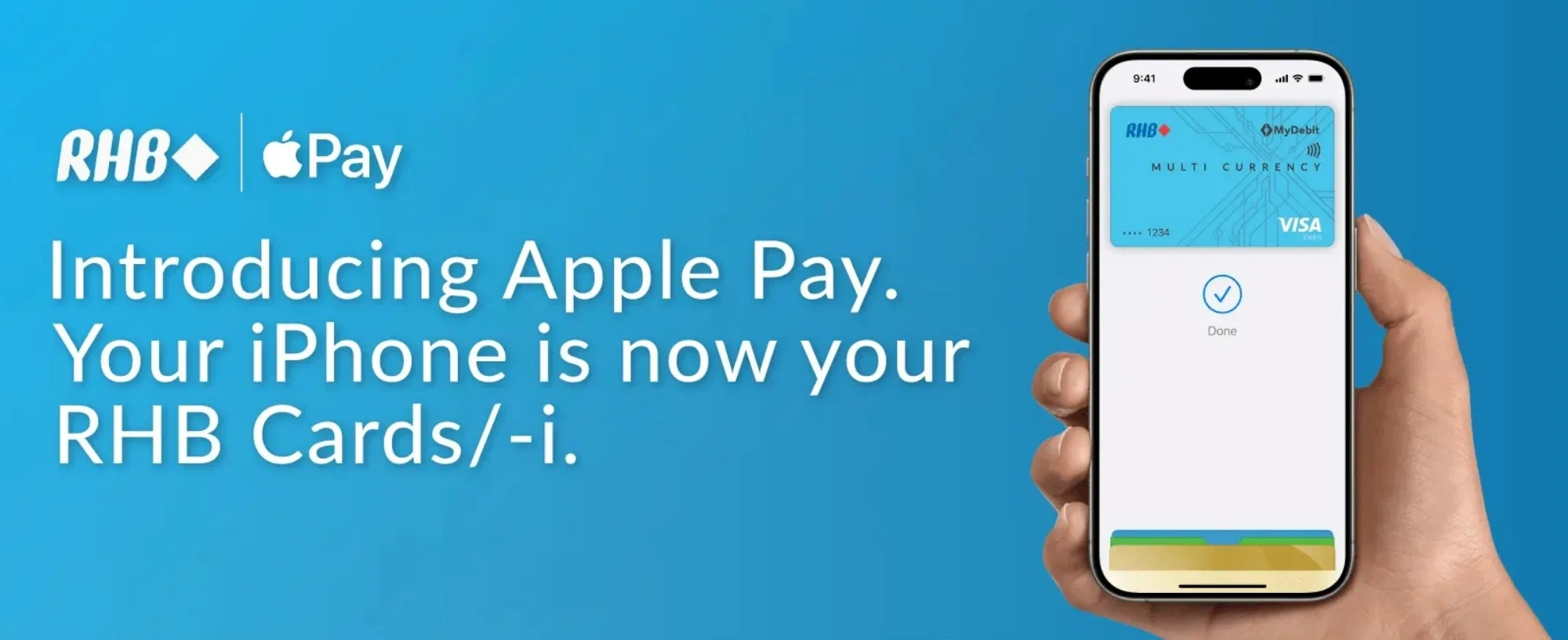 RHB Bank announces Apple Pay support