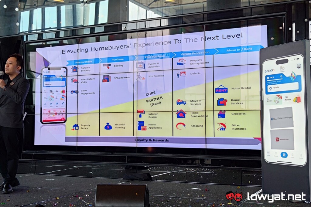 S P Setia Go app new features