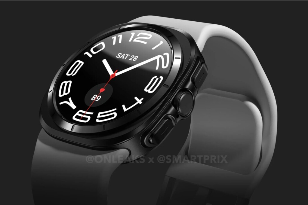 Samsung Galaxy Watch7 Ultra render leak screen