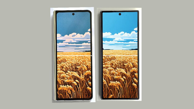 Samsung Galaxy Z Fold6 live photo leak