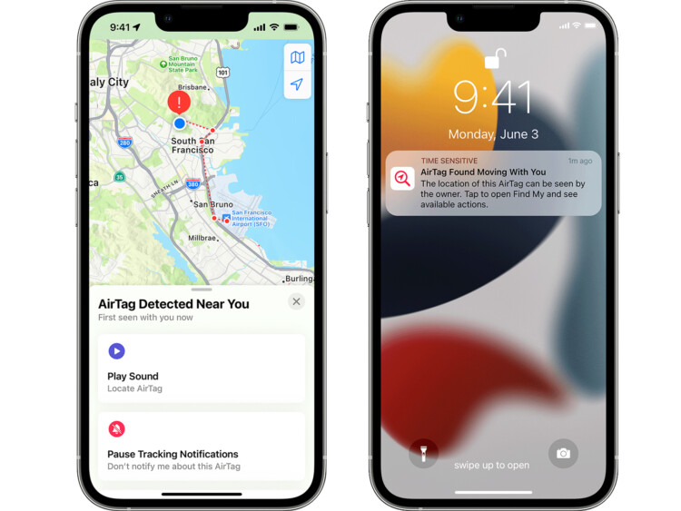 apple google android ios Detecting Unwanted Location Trackers