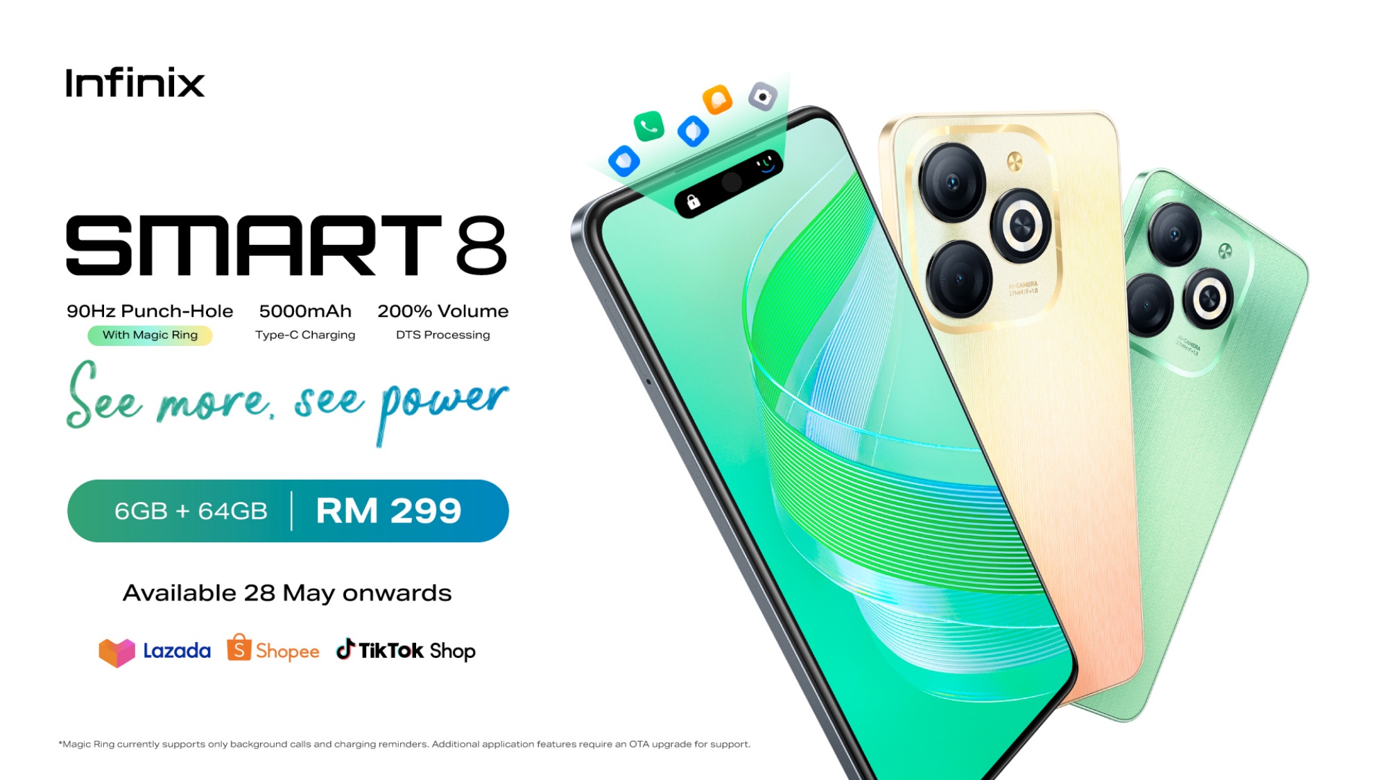 Infinix Smart 8 launch malaysia