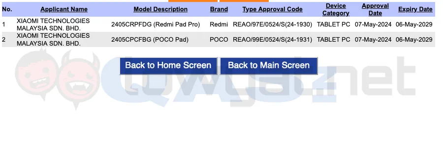 poco pad redmi pad pro sirim