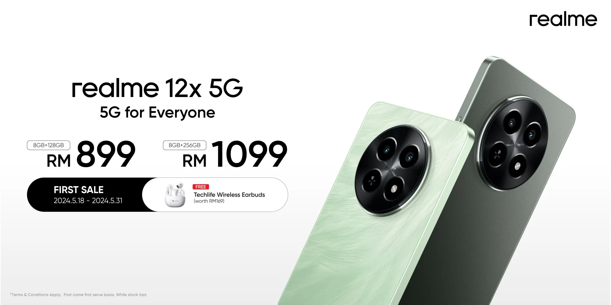 realme 12x 5g launch