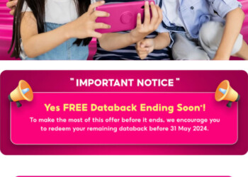 shopee yes 5g databack