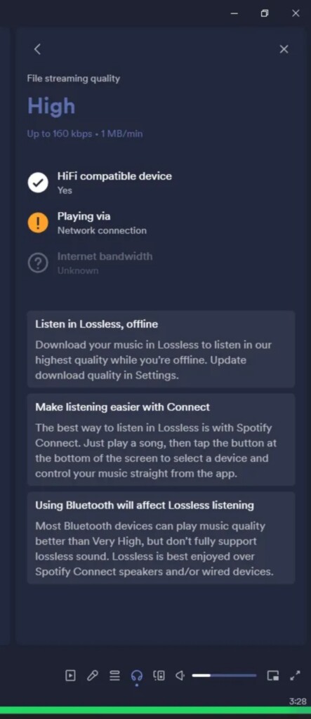 spotify_Spotify Lossless HiFi Supremium UI leak