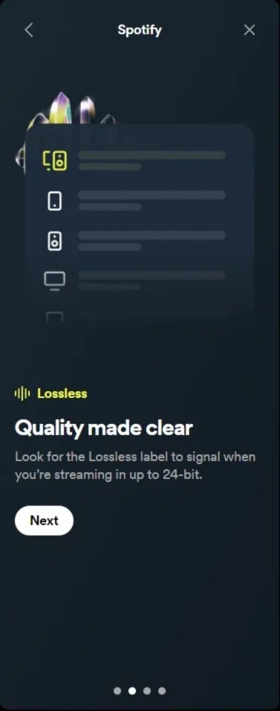 spotify_Spotify Lossless HiFi Supremium UI leak