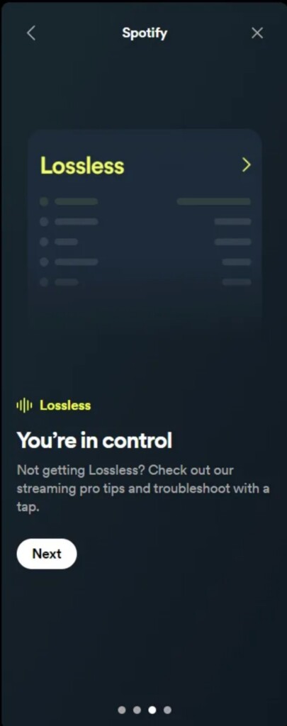 spotify_Spotify Lossless HiFi Supremium UI leak