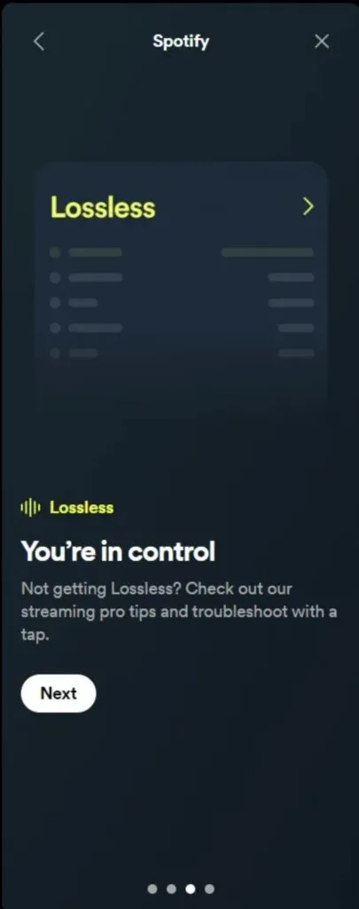 spotify_Spotify Lossless HiFi Supremium UI leak