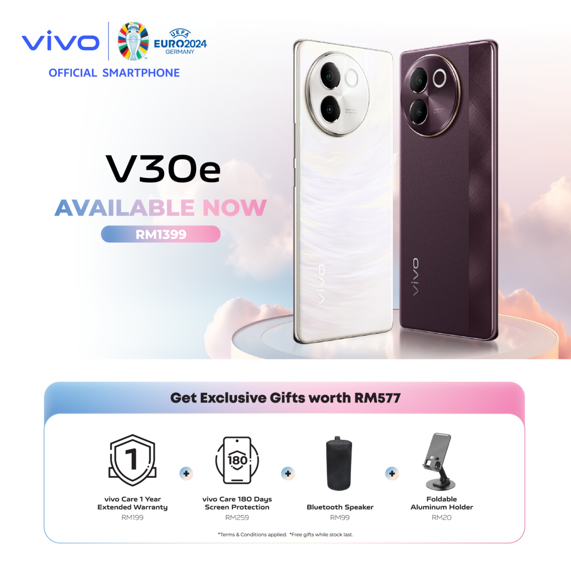 vivo v30e portrait smartphone