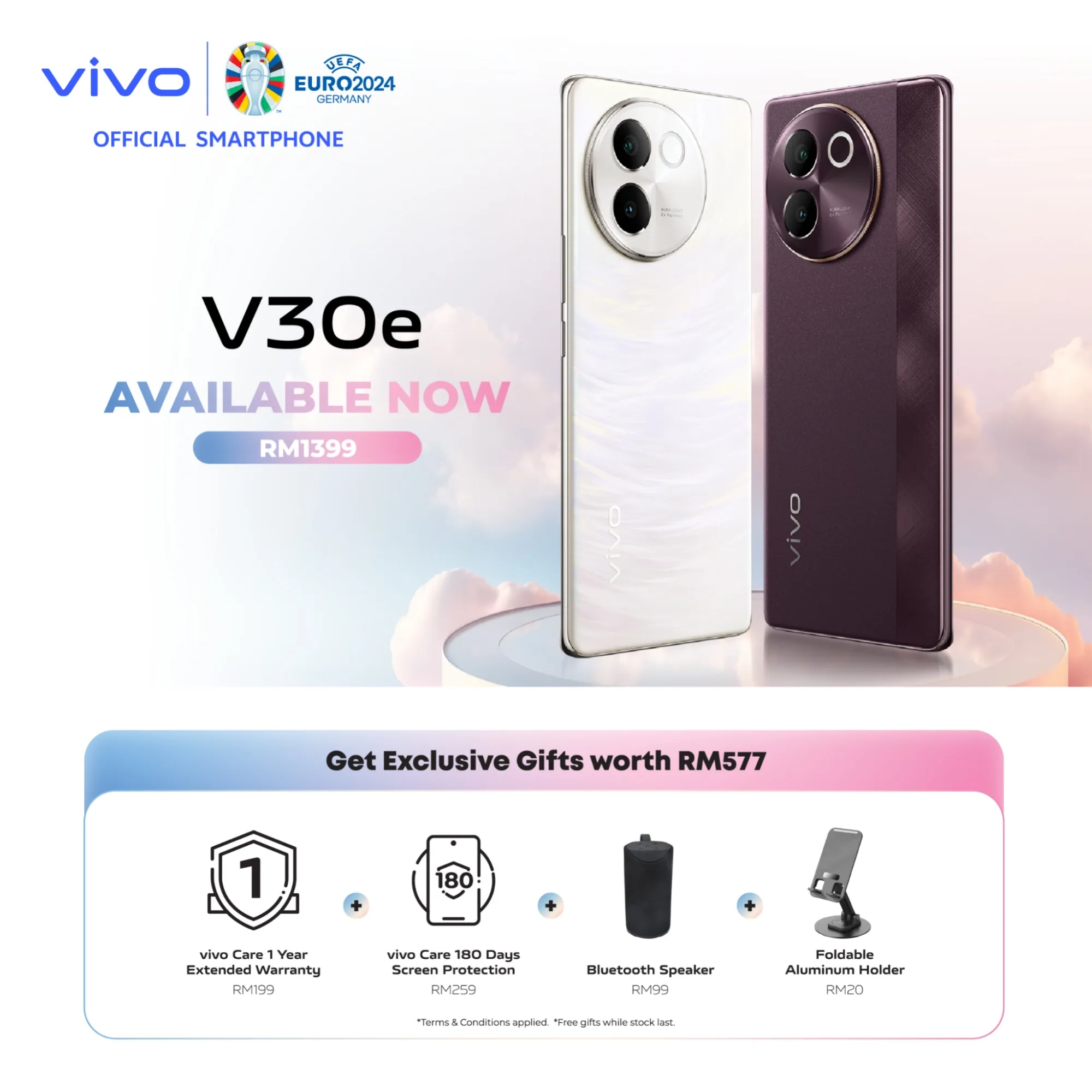 vivo v30e portrait smartphone