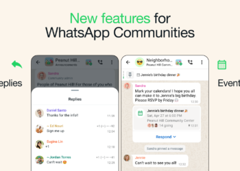 whatsapp communities events