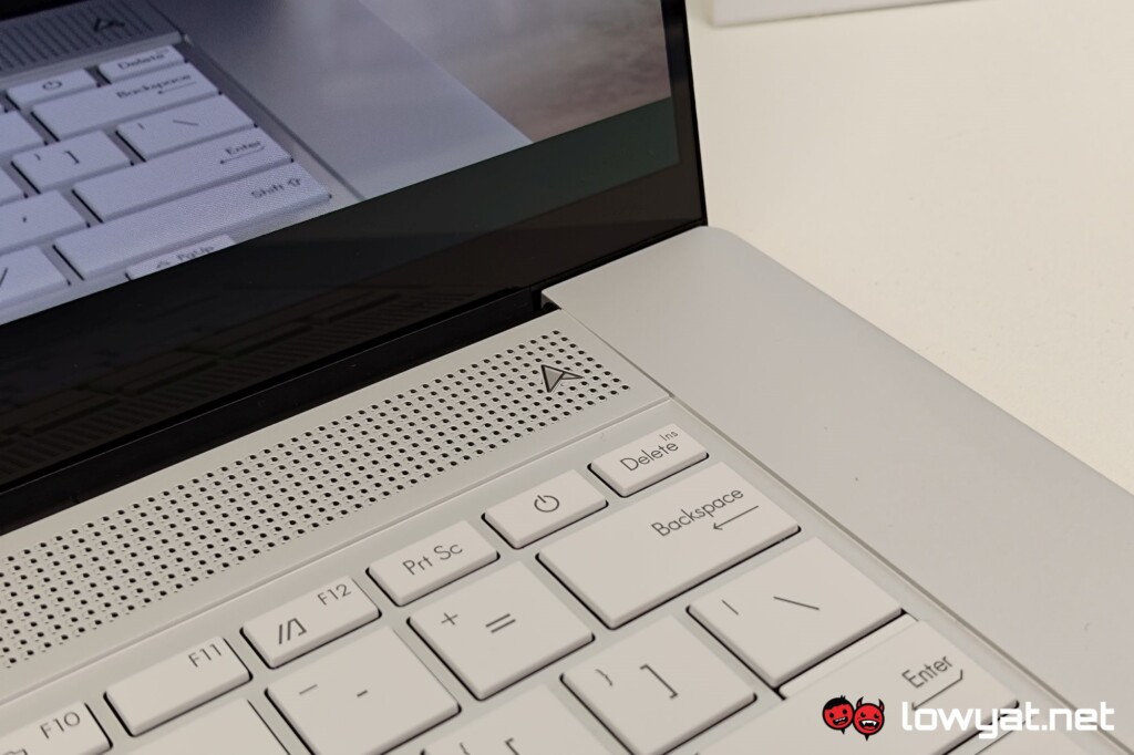 ASUS Zenbook S 16 keyboard with logo