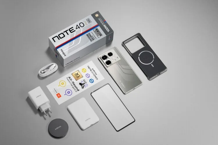 Infinix Note 40 Series 5G Racing Edition contents