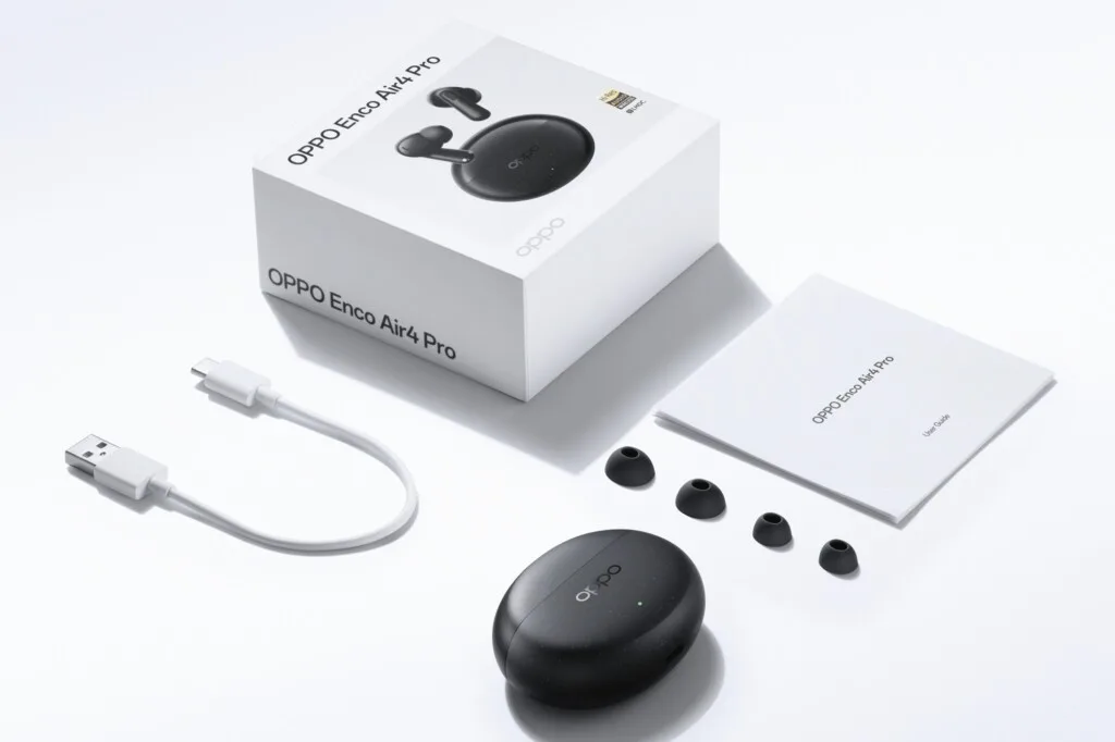 OPPO Enco Air4 Pro box contents