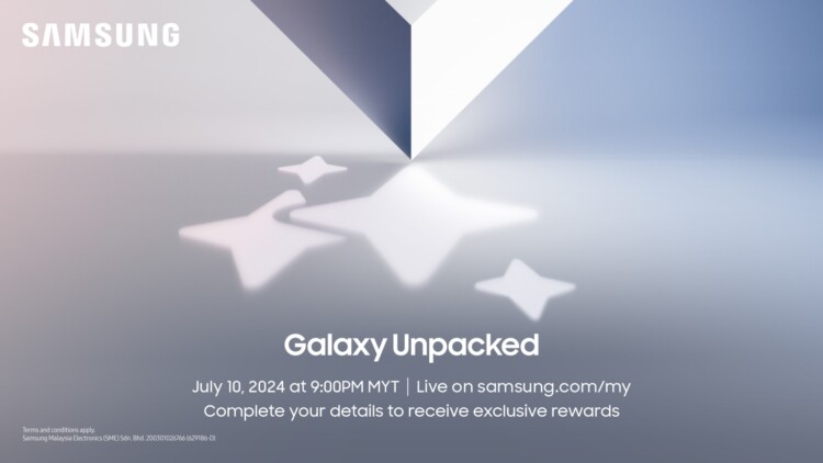 Samsung Unpacked July Paris teaser