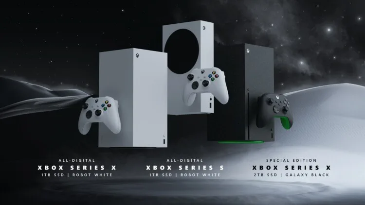 Xbox Series X digital and special edition