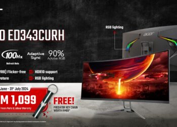 Acer Nitro ED343CUR H monitor launch malaysia