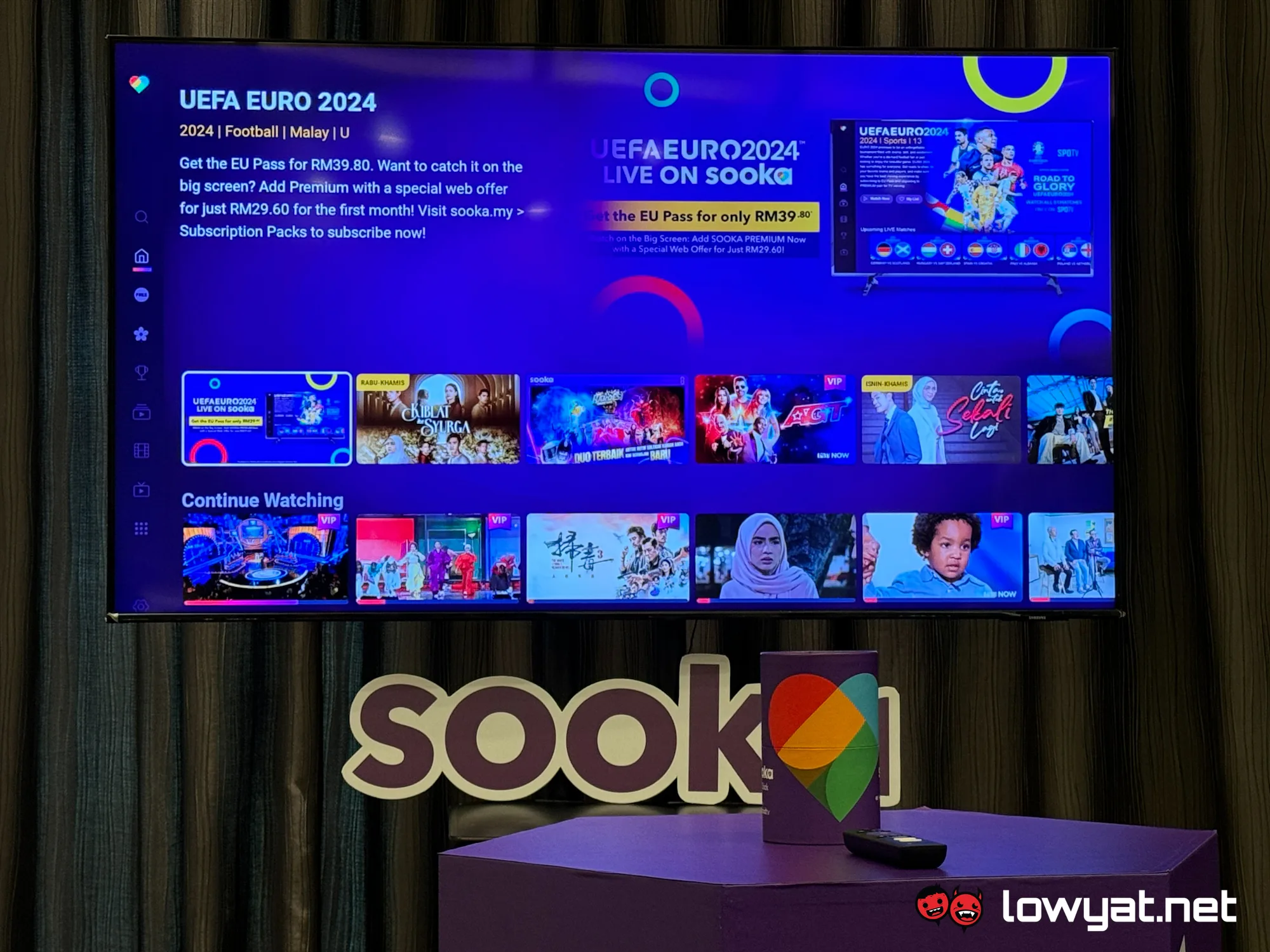 astro sooka tv stick launch