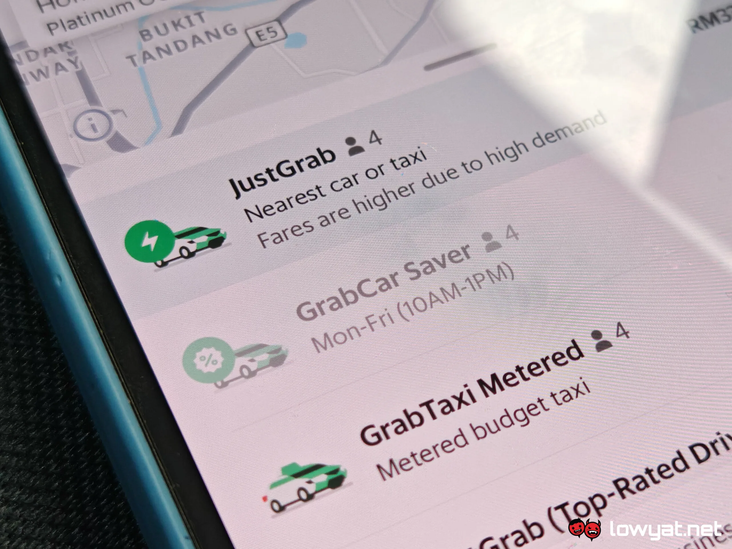 grab grabcar saver hours reduced