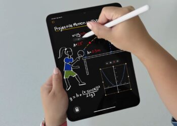 iPadOS 18 calculator graph