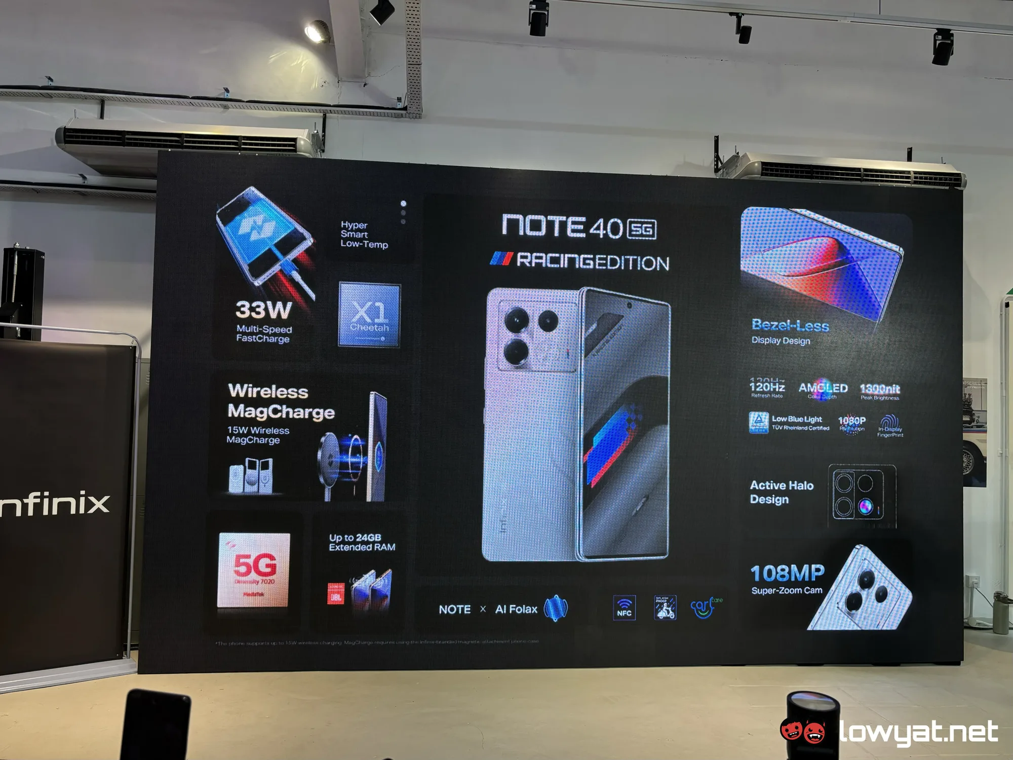 infinix note 40 5g racing edition