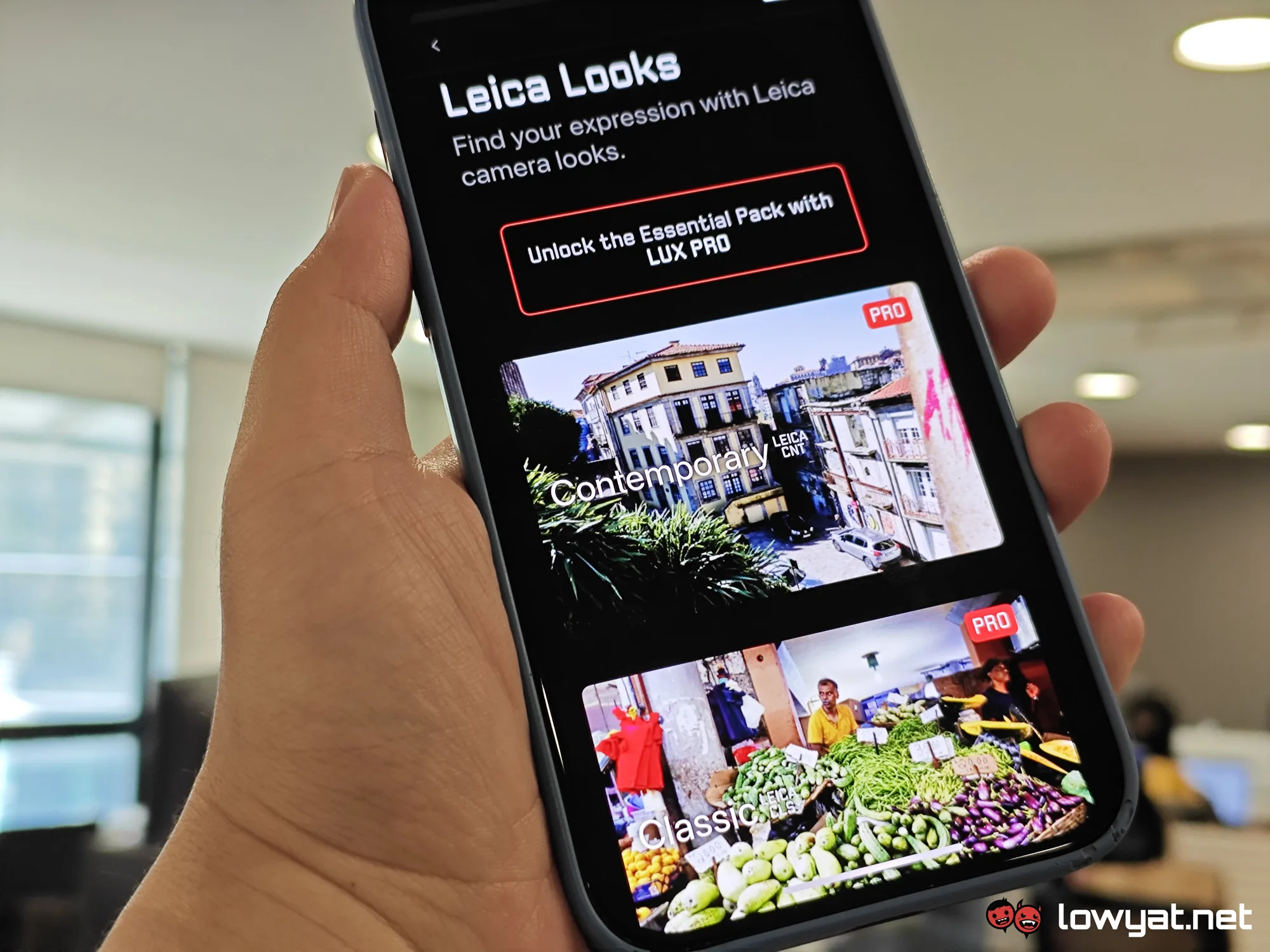 leica lux iphone app