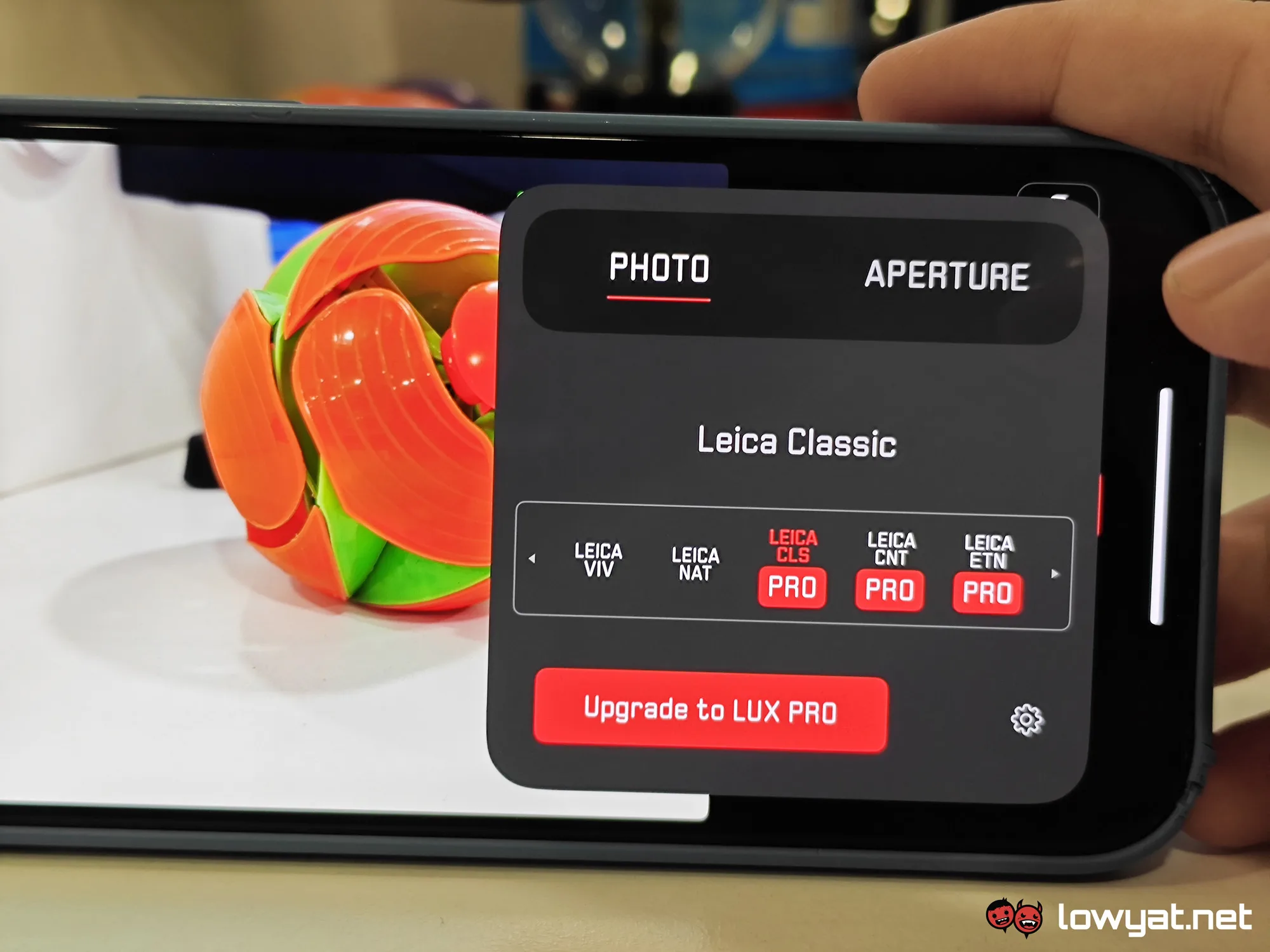 leica lux iphone app