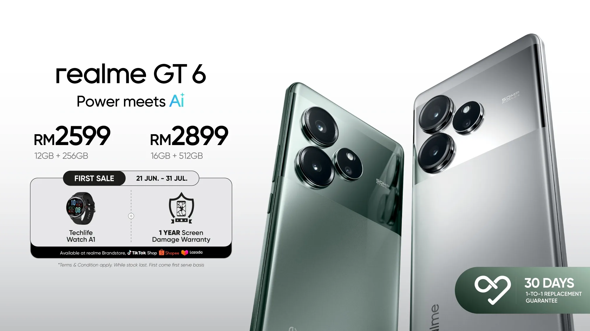 realme GT 6 6T launch Malaysia