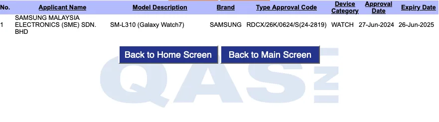 samsung galaxy watch7 sirim
