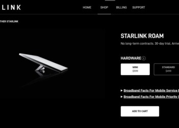 spacex starlink mini