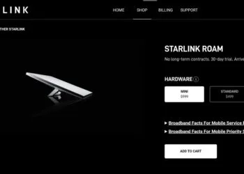 spacex starlink mini