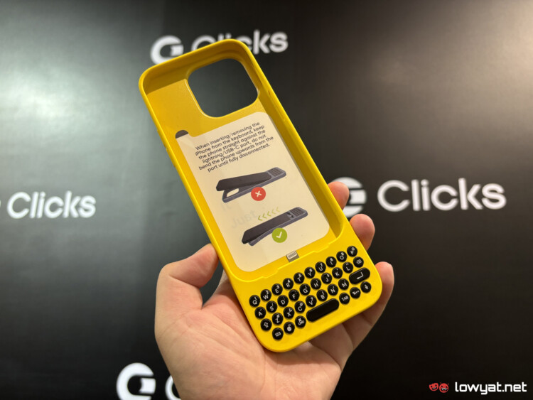 Clicks Keyboard