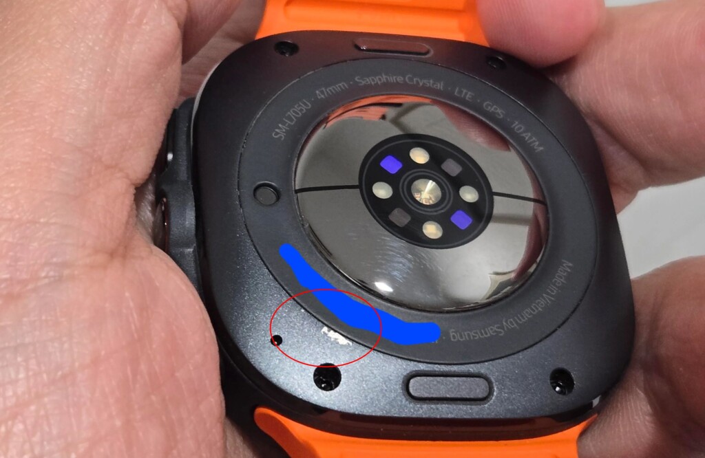 Samsung Galaxy Watch Ultra User Claims Wearable Has A Paint Peeling