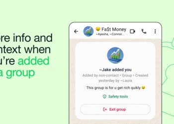 WhatsApp more group info