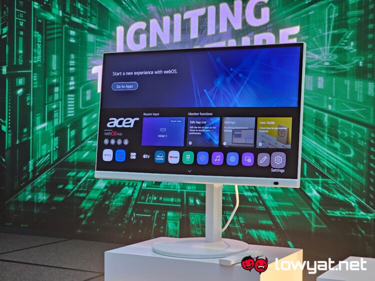 acer CS272 smart monitor launch