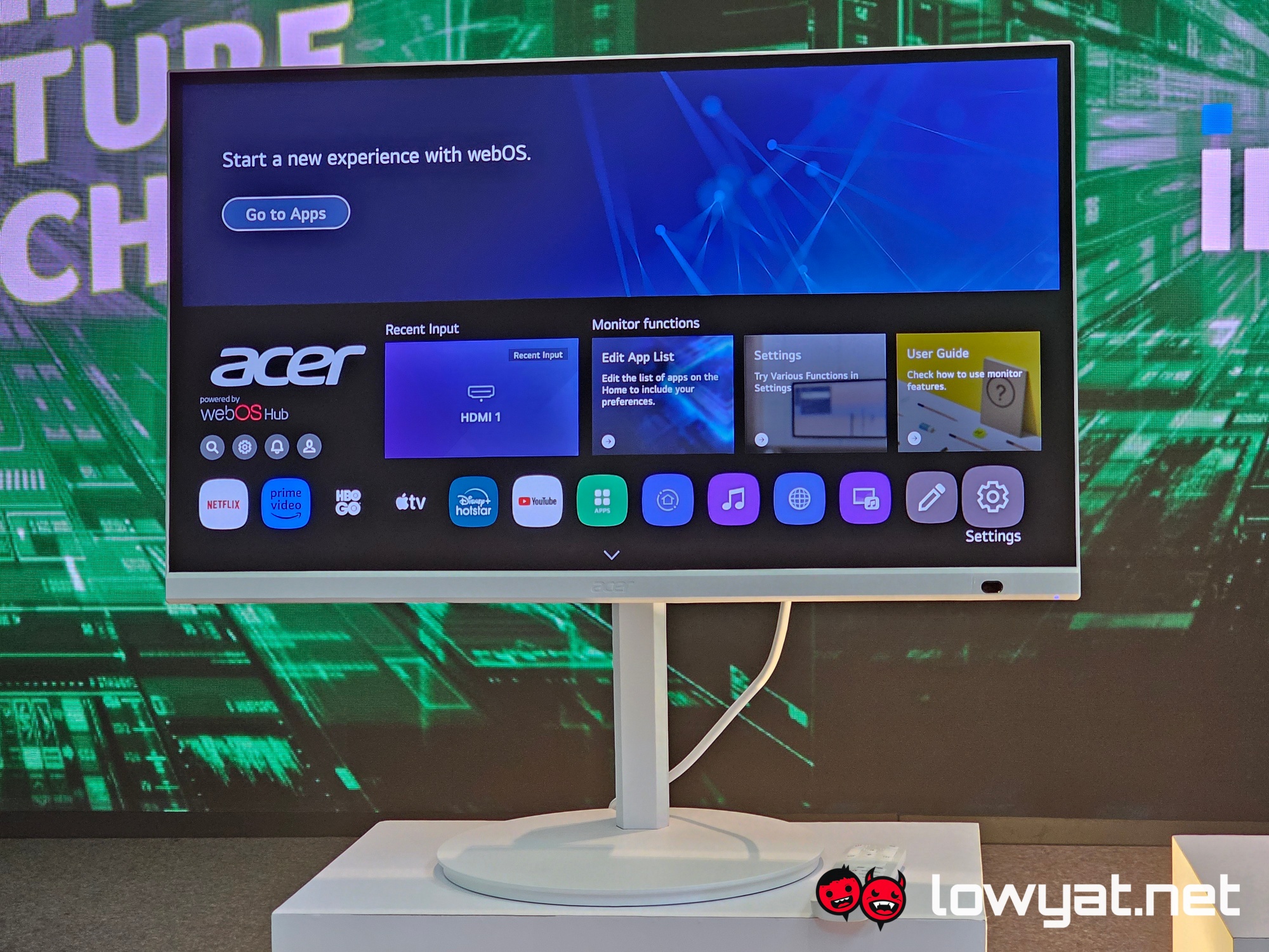 acer CS272 smart monitor launch