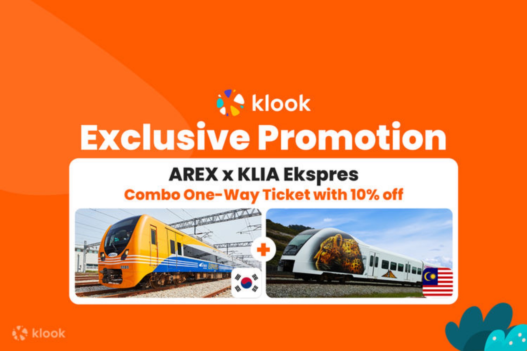 ERL KLIA Express AREX partnership Klook