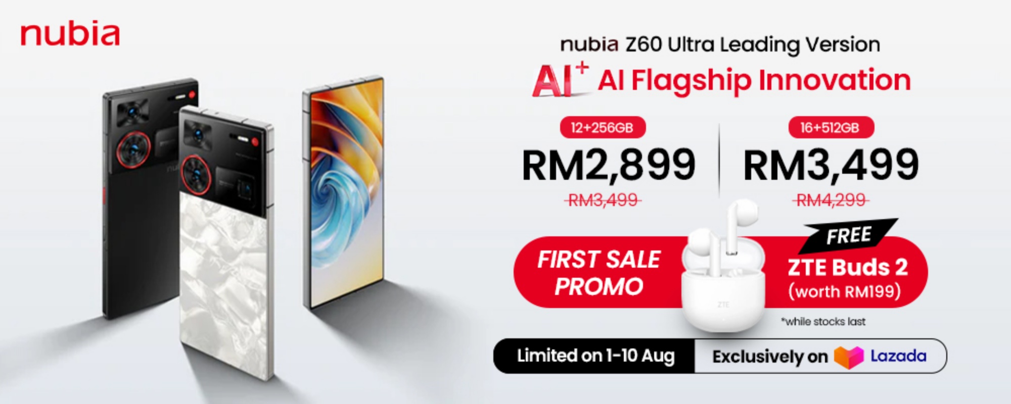 nubia z60s pro z60 ultra leading msia