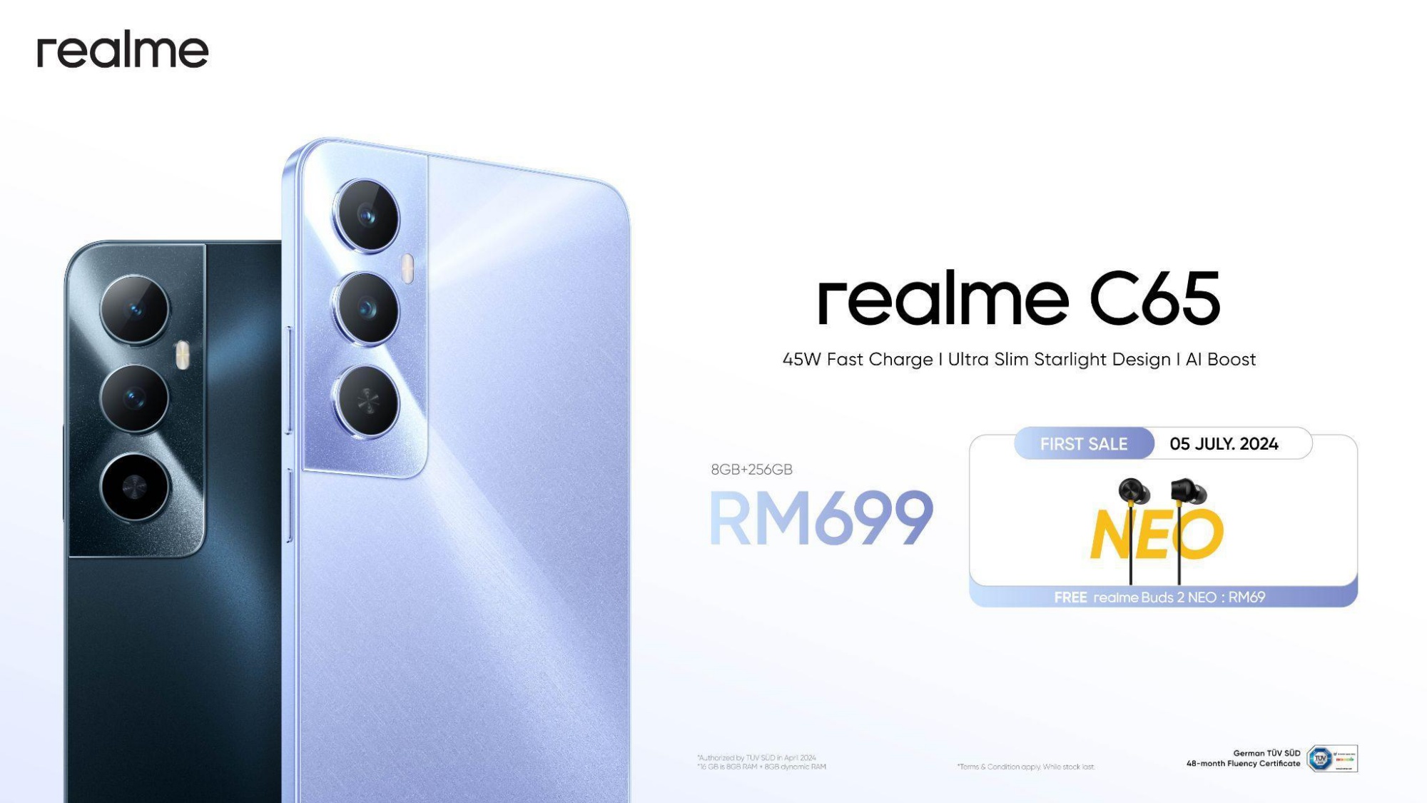 realme C65 malaysia official