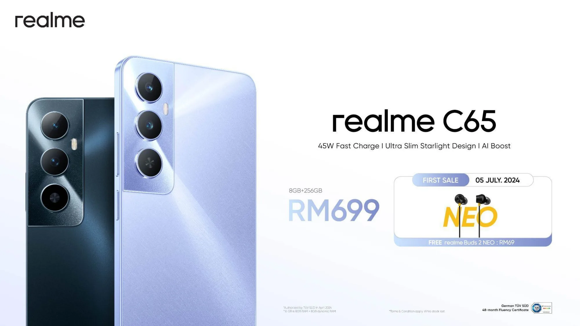realme C65 malaysia official