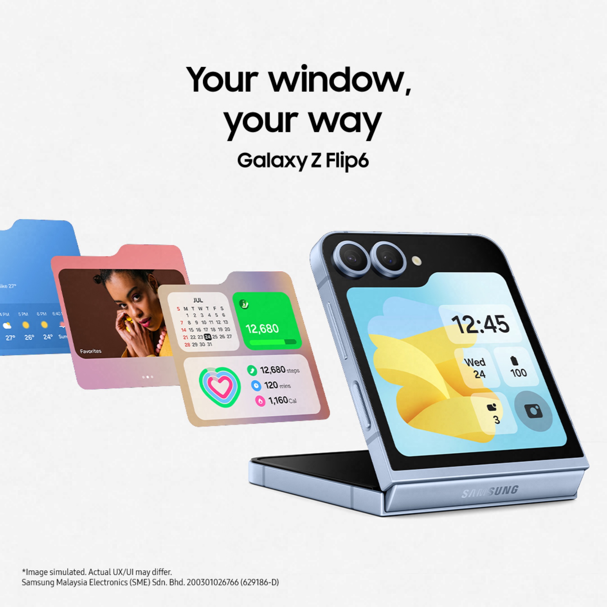 samsung galaxy z flip power of ai