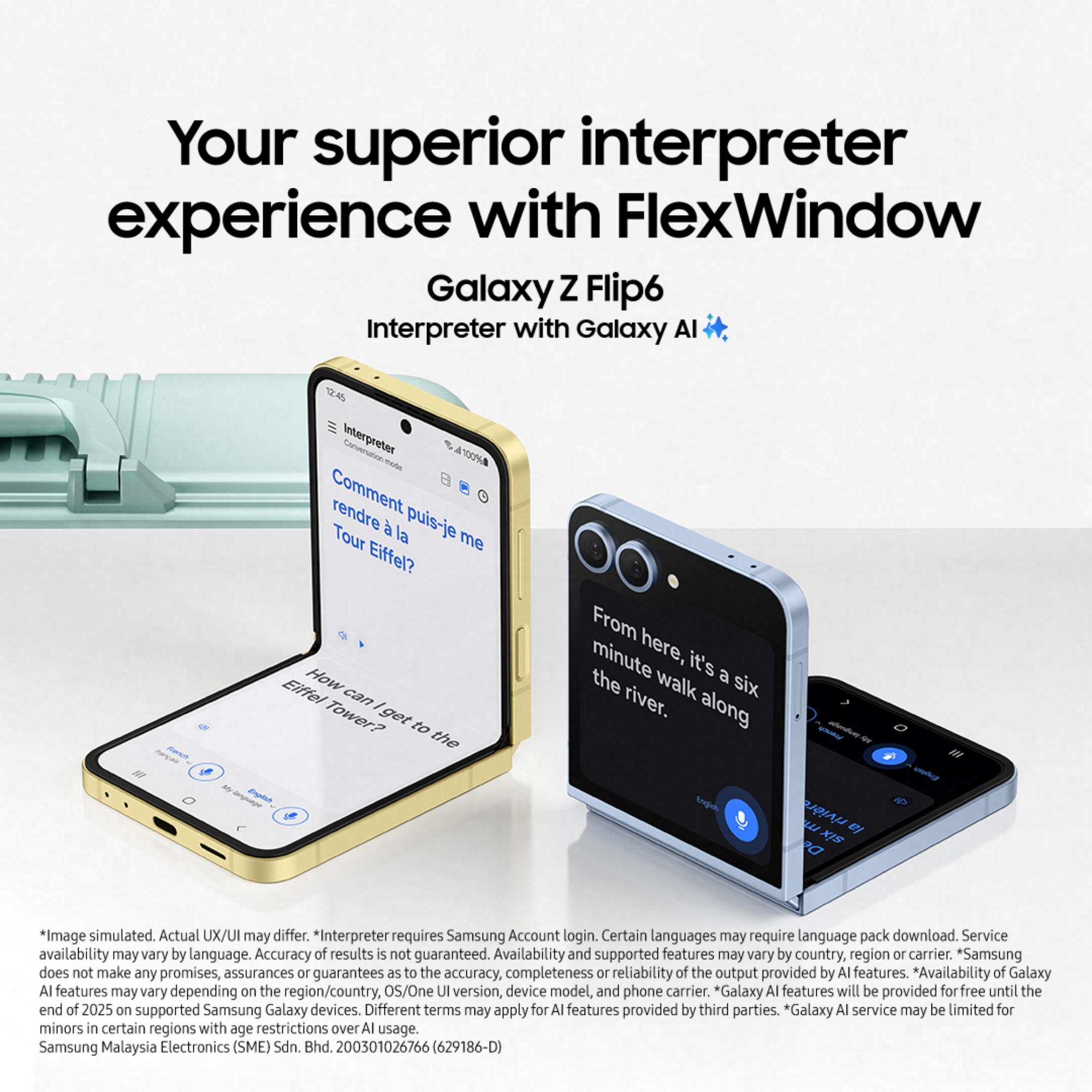 samsung galaxy z flip power of ai