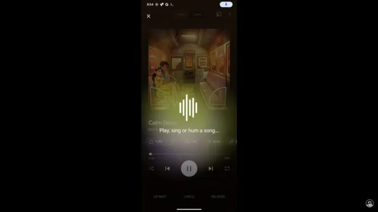 Circle to Search Audio search