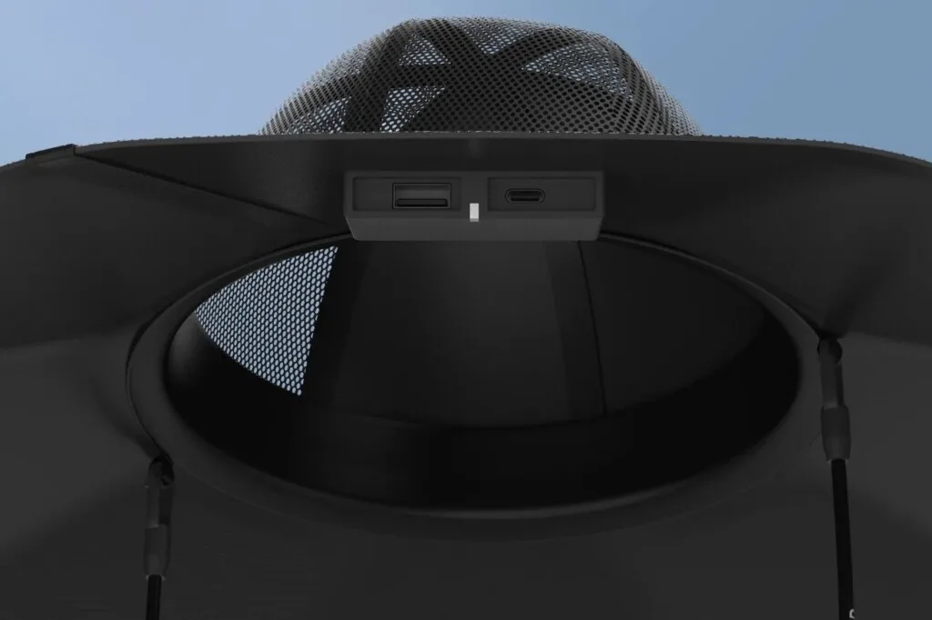 EcoFlow Power Hat ports