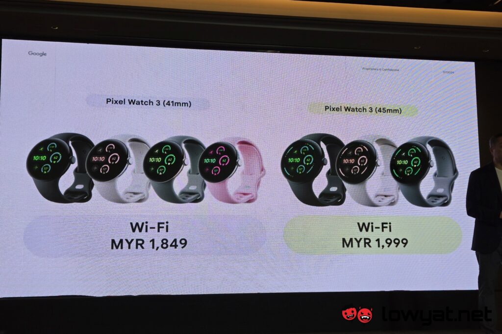 Google Pixel Watch 3 price