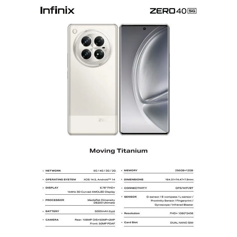 Infinix Zero 40